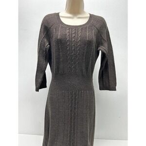 Women Knit Dress Outback Red Size Large